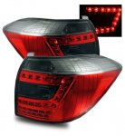 2010 Toyota Highlander LED Tail Lights Red and Smoked