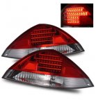 2005 Honda Accord Coupe LED Tail Lights Red and Clear