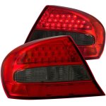 2005 Chrysler Sebring Coupe Red and Smoked LED Tail Lights