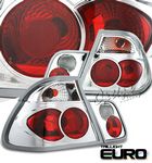 BMW E46 Sedan 3 Series 1999-2001 Clear Altezza Tail Lights