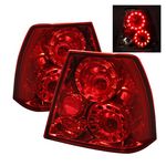 VW Jetta 1999-2004 Red LED Tail Lights