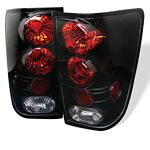 Nissan Titan 2004-2012 Black Altezza Tail Lights