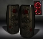Cadillac Escalade 1999-2000 Smoked LED Tail Lights