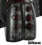 Cadillac Escalade 1999-2000 Smoked Altezza Tail Lights