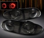 1997 Chevy Cavalier Smoked LED Tail Lights