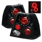 VW Jetta 1999-2004 Black LED Tail Lights