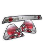 2000 Honda Accord Coupe Clear Altezza Tail Lights with Trunk Light