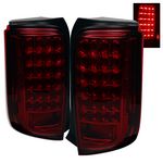 Scion xB 2008-2009 Red Smoked LED Tail Lights