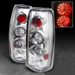 Cadillac Escalade 1999-2000 Clear LED Tail Lights