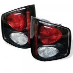 Isuzu Hombre 1996-2000 Black Altezza Tail Lights