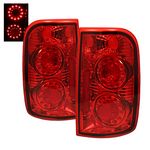 1996 Chevy Blazer Red LED Ring Tail Lights