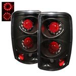 GMC Yukon Denali 2001-2006 Black LED Tail Lights