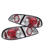 Toyota Corolla 1998-2002 Clear Altezza Tail Lights