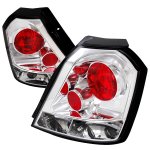 2007 Chevy Aveo Hatchback Clear Altezza Tail Lights