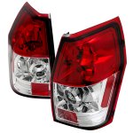 2008 Dodge Magnum Red and Clear Altezza Tail Lights