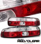 1996 Lexus SC300 Red and Clear Euro Tail Lights