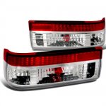 1984 Toyota Corolla AE86 Red and Clear Euro Tail Lights