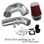 1997 Ford Mustang V8 Polished Cold Air Intake System