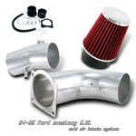 Ford Mustang V8 1994-1995 Polished Cold Air Intake System