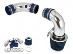 2004 Chevy S10 Pickup Polished Cold Air Intake with Blue Air Filter