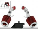 2012 Nissan 370Z Polished Cold Air Intake with Red Air Filter