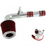 2000 Dodge Neon Polished Cold Air Intake with Red Air Filter