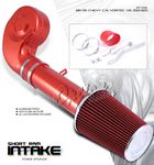 GMC Serra 1988-1993 Red Short Ram Intake System