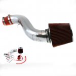 1990 Honda Accord Polished Short Ram Intake with Red Air Filter