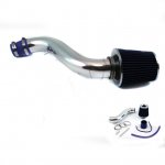 1990 Honda Accord Polished Short Ram Intake with Blue Air Filter