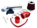 2005 Mitsubishi Eclipse Polished Short Ram Intake with Red Air Filter