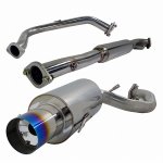 Mitsubishi Eclipse GST 1995-1999 Cat Back Exhaust System with Titanium Tip