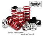 2003 Ford Focus Red Coilover Lowering Springs Kit