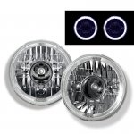 1975 Ford F150 Sealed Beam Projector Headlight Conversion White Halo