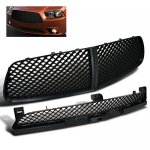 2012 Dodge Charger Black Mesh Grille and Lower Grille