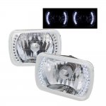 1989 Chrysler Conquest White LED Sealed Beam Headlight Conversion