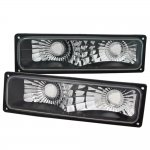Chevy Tahoe 1995-1999 Black Front Bumper Lights