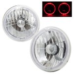 Ford F150 1975-1977 Red Halo Sealed Beam Headlight Conversion