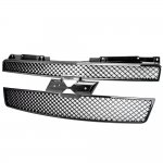 2014 Chevy Avalanche Black Mesh Grille