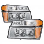 2005 Chevy Colorado Clear Headlights and Parking Lights