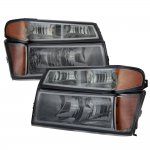 2012 Chevy Colorado Smoked Headlights and Parking Lights