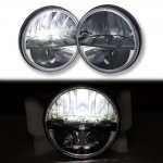 1975 VW Bus Black LED Sealed Beam Headlight Conversion