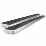 Chevy Avalanche Body Cladding 2002-2006 iBoard Running Boards Aluminum 4 inch