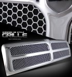 Dodge Ram 3500 1994-2002 Chrome Replacement Grille