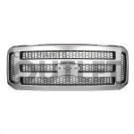 Ford F450 Super Duty 2005-2007 Chrome Replacement Grille
