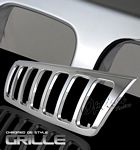 1999 Jeep Grand Cherokee Chrome Replacement Grille
