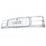 2000 GMC Sierra 3500 Chrome Replacement Grille