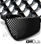GMC Yukon Denali 2007-2010 Black Mesh Grille
