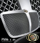 Chrysler 300C 2005-2010 Chrome Mesh Grille with Emblem
