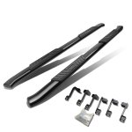 Dodge Ram 1500 Crew Cab 2009-2018 Nerf Bars Curved Black 5 Inches Oval