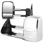 Chevy 2500 Pickup 1988-1998 Chrome Power Towing Mirrors